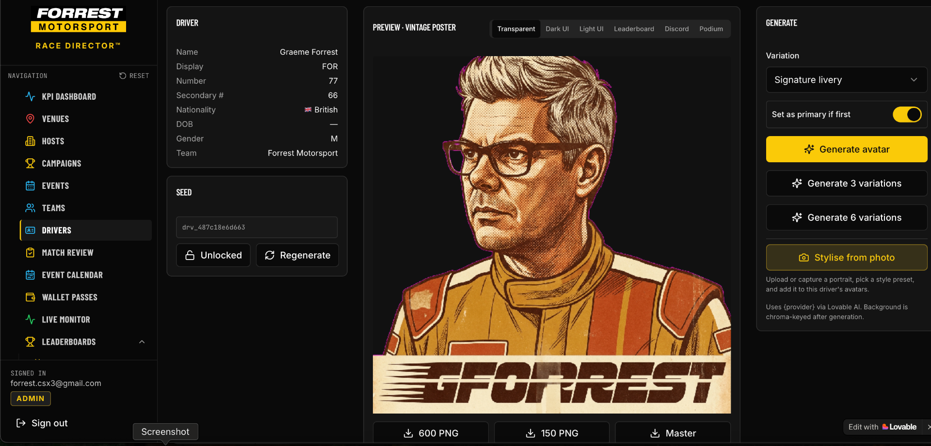 Poster styles