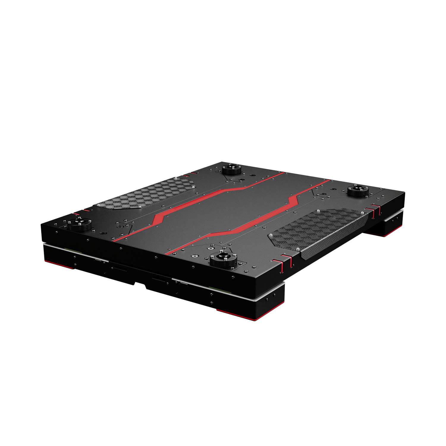 QS-CH2 — 2DOF traction-loss platform (surge & yaw)